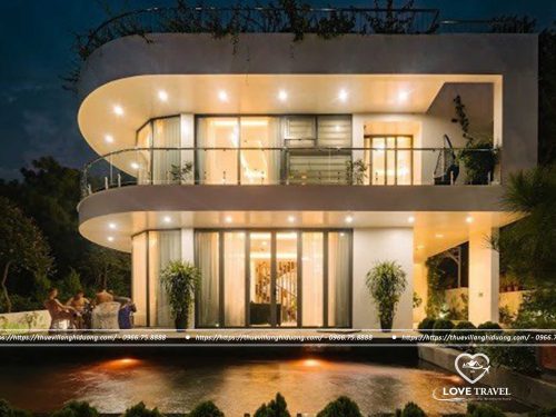 Villa Flamingo Đại Lải T142 4 phòng ngủ bể bơi riêng sát hồ Đại Lải