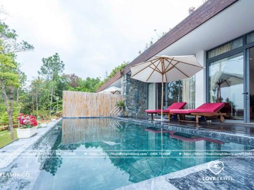 Villa Flamingo Đại Lải Bách Thanh C10 3 phòng ngủ bể bơi riêng