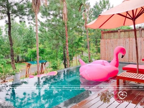 Villa Flamingo Đại Lải Bách Thanh C5 3 phòng ngủ bể bơi riêng