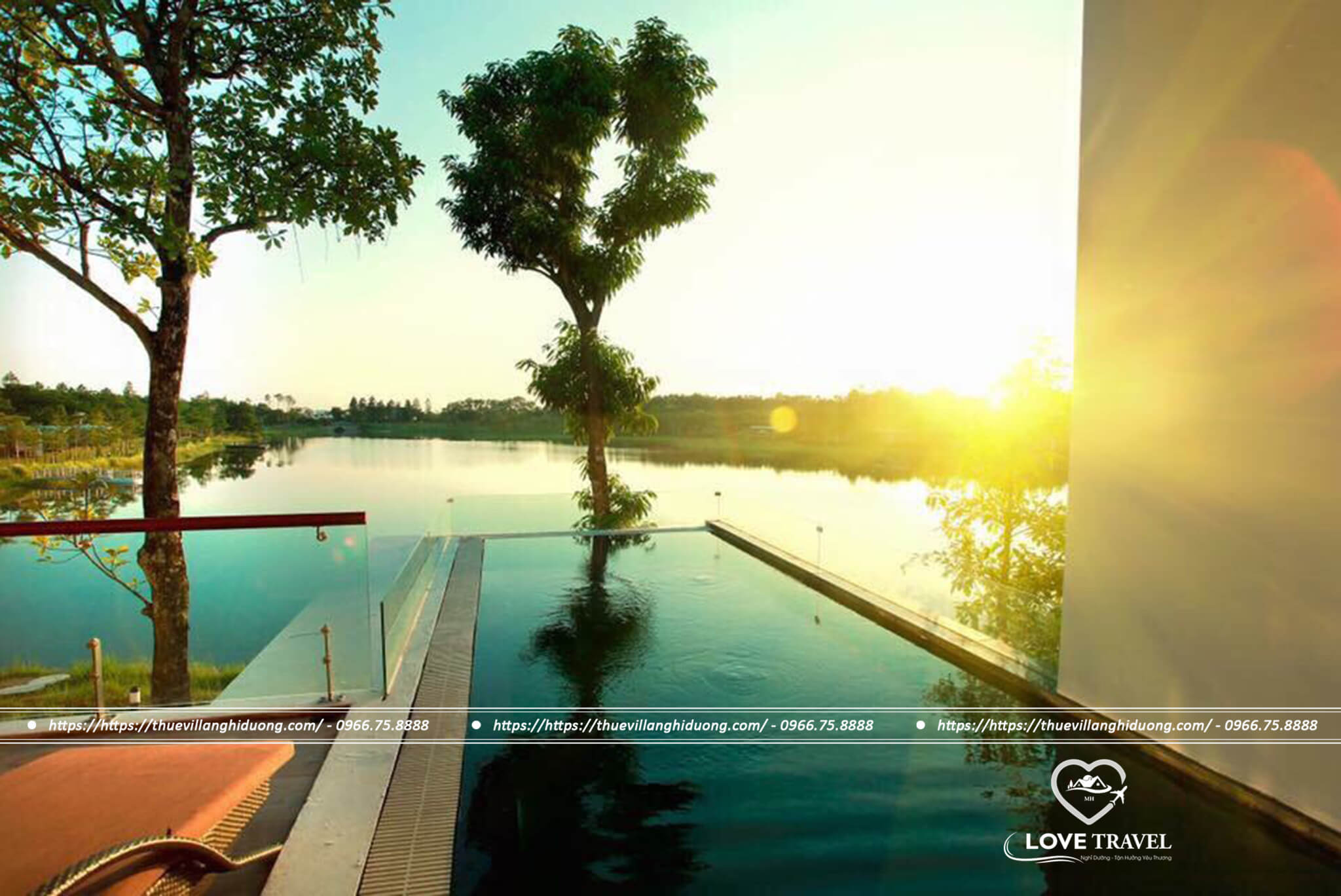 Villa Flamingo Đại Lải Bách Thanh A19 Villa Flamingo Đại Lải Bách Thanh A19 3 phòng ngủ bể bơi vô cực view hồ