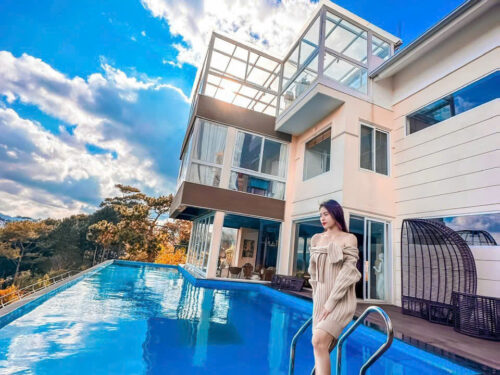 VILLA ĐÀ LẠT LOVE 02 AN VƯƠNG - BỂ BƠI VÔ CỰC