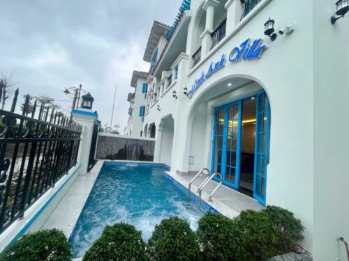 Bể bơi villa Hạ Long Sun Feria C126 Minh Anh