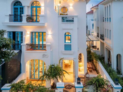 Toàn cảnh villa Hạ Long Sun Feria căn C218 Ươm Retreat