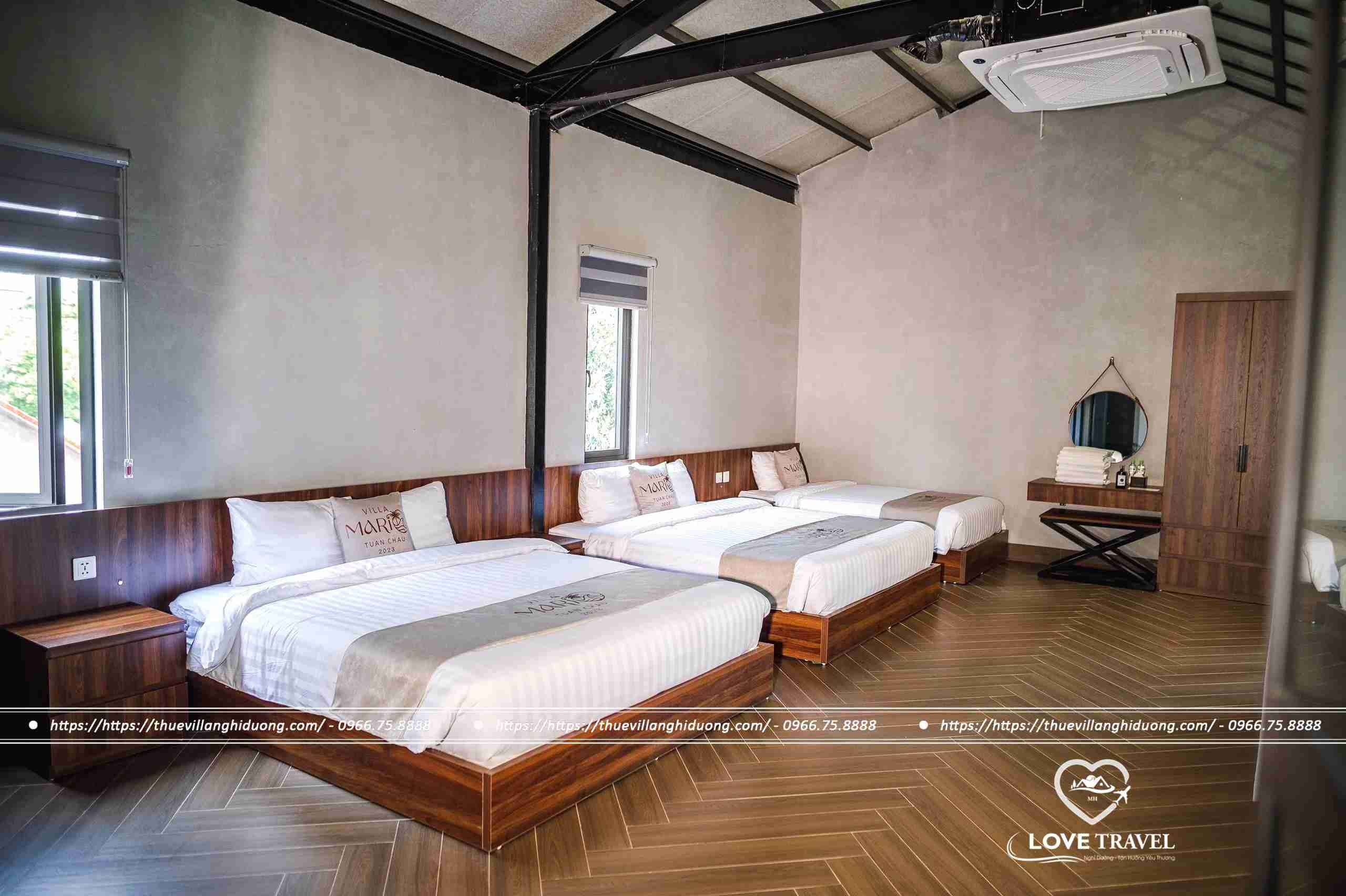 sun-feria-lovetravel-de-mario-villa-18 Villa Hạ Long, khu Tuần Châu, Căn villa De Mario 7 phòng ngủ