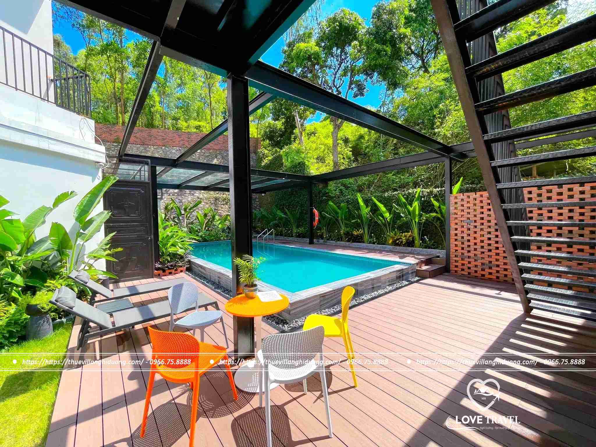 Villa Hạ Long Tuần Châu De Mario Villa Hạ Long Tuần Châu De Mario 7 phòng ngủ bể bơi riêng view biển