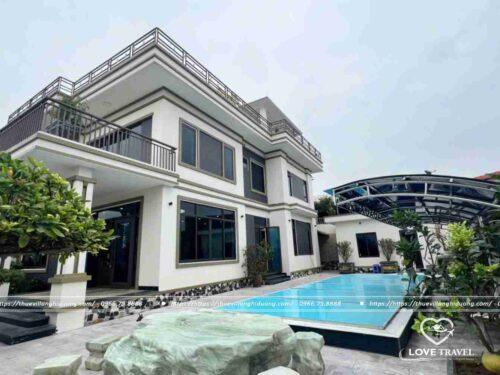 Villa Hạ Long Tuần Châu Queen 7 phòng ngủ bể bơi riêng