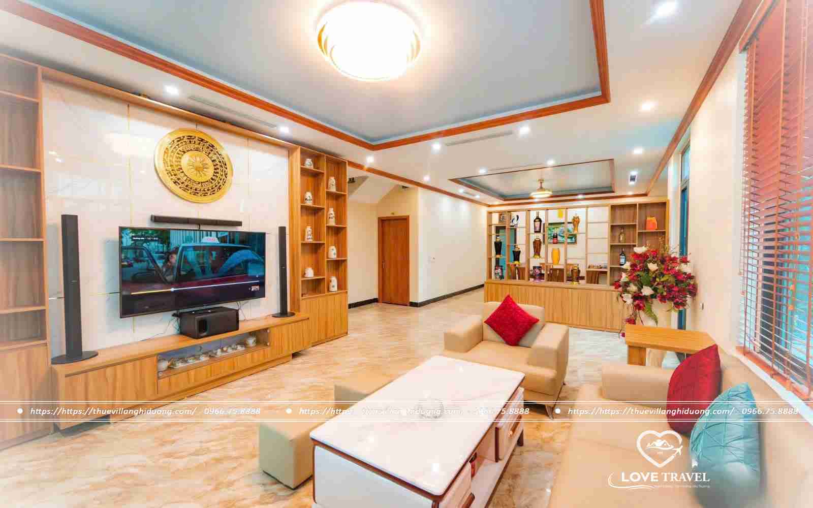 sun-feria-lovetravel-queen-villa-11 VIlla Hạ Long, Khu Tuần Châu, Căn Villa Queen 7 Phòng Ngủ, Bể bơi riêng.