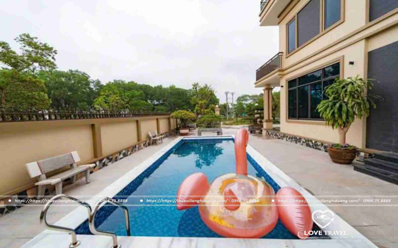 sun-feria-lovetravel-queen-villa-21 VIlla Hạ Long, Khu Tuần Châu, Căn Villa Queen 7 Phòng Ngủ, Bể bơi riêng.