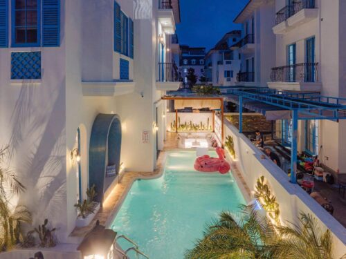 Bể bơi villa hạ long Sun Feria M519 Fancy De Villa