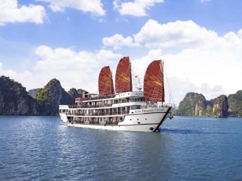Du Thuyền Hạ Long Alisa Premier Overnight Cruise trên Vịnh Hạ Long
