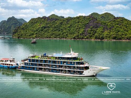 Du Thuyền Hạ Long Doris Overnight Cruise trên Vịnh Lan Hạ