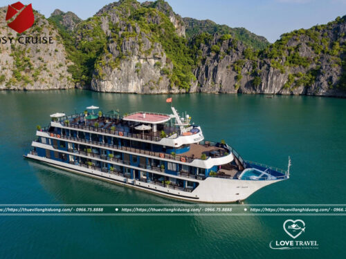 Du Thuyền Hạ Long Rosy Overnight Cruise trên Vịnh Lan Hạ